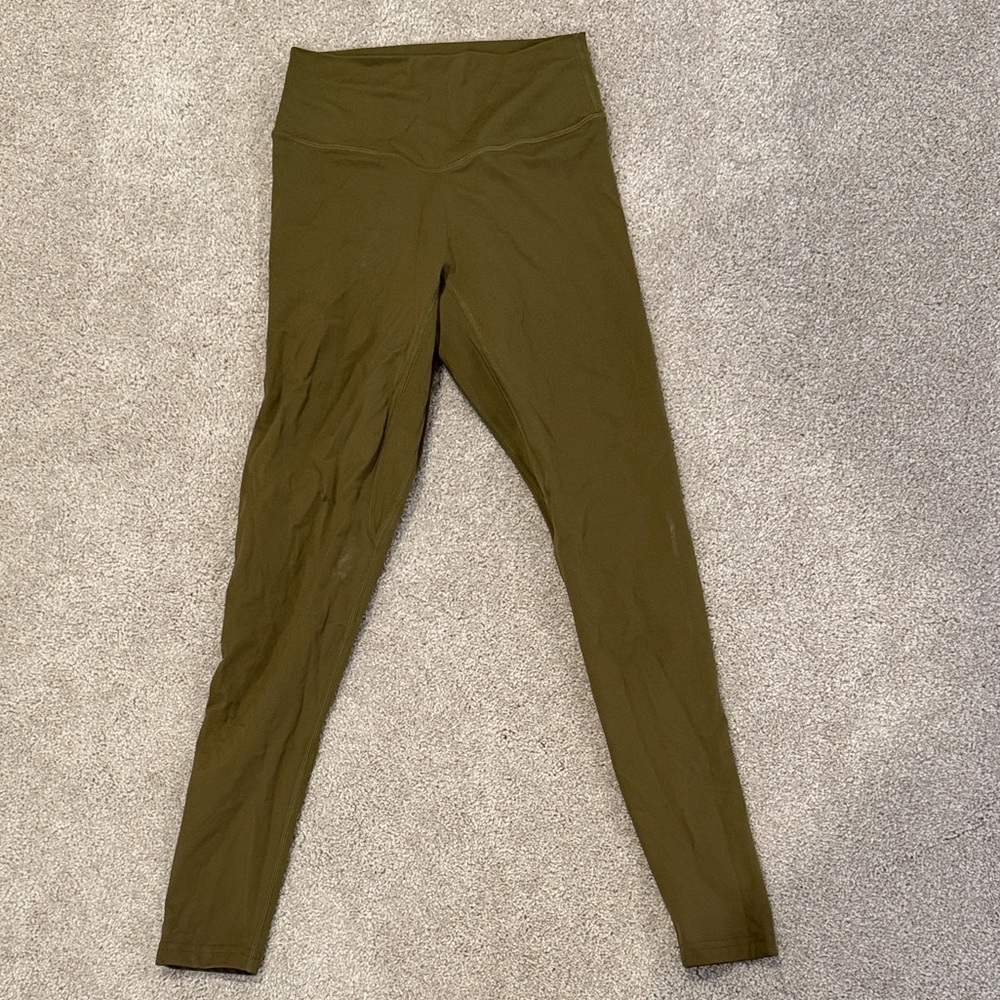 Vitality Cloud Leggings -  Olive Green
